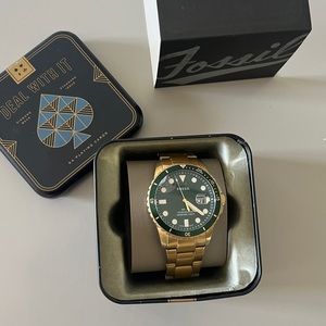 Fossil Gold-Tone Stainless Steel Watch